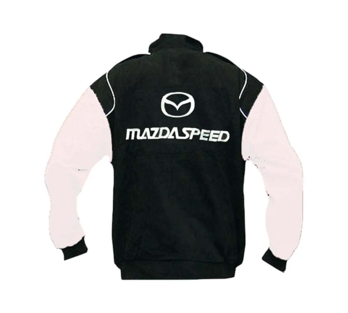 Mazda Mazdaspeed Black White Vintage Racing Jacket 2