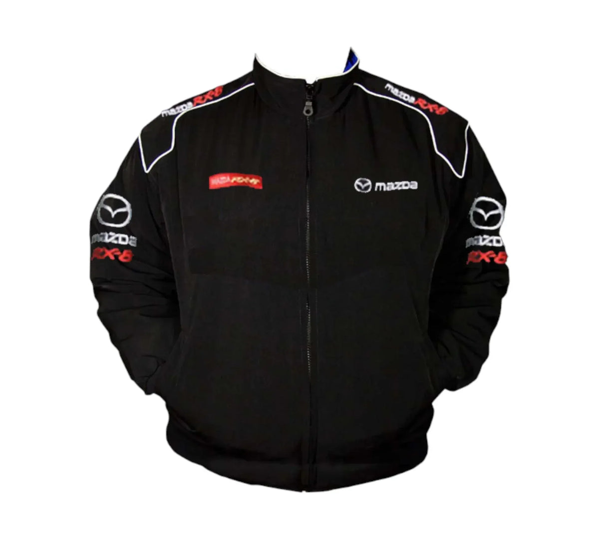Mazda RX-8 Black Stealth Vintage Racing Performance Jacket