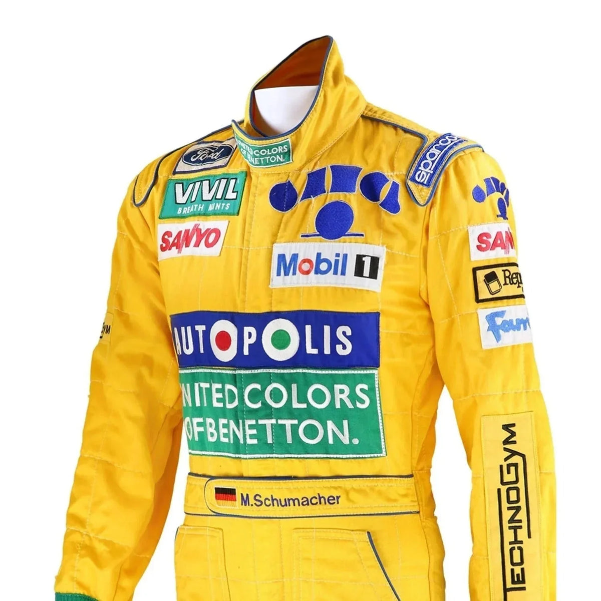 Michael Schumacher 1992 F1 Racing Suit – Premium Replica 3