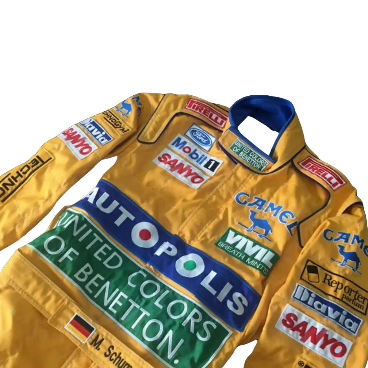 Michael Schumacher 1992 F1 Racing Suit – Premium Replica 7