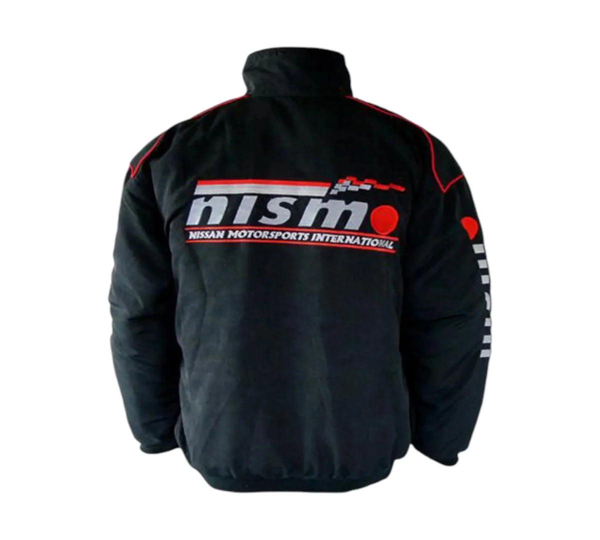 nismo ナイロンジャケット 中綿入り ブラック LL 旧ロゴ New Nissan Nismo Vintage Racing Jacket Black | SpeedLine