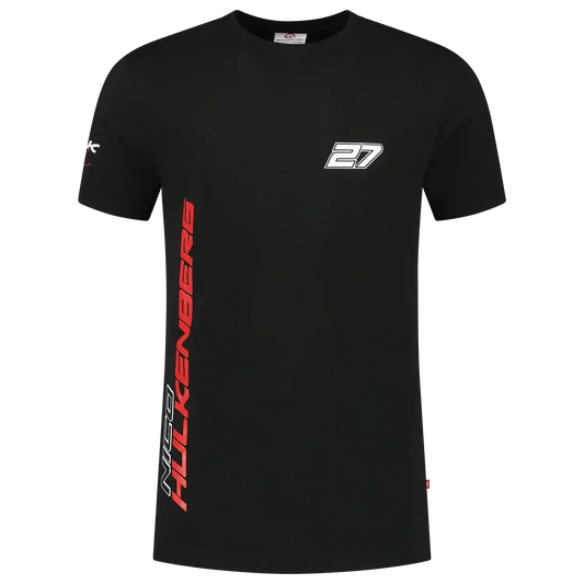 Nico Hulkenberg 2023 Black F1 T-Shirt – Fan Designed Motorsport Tee