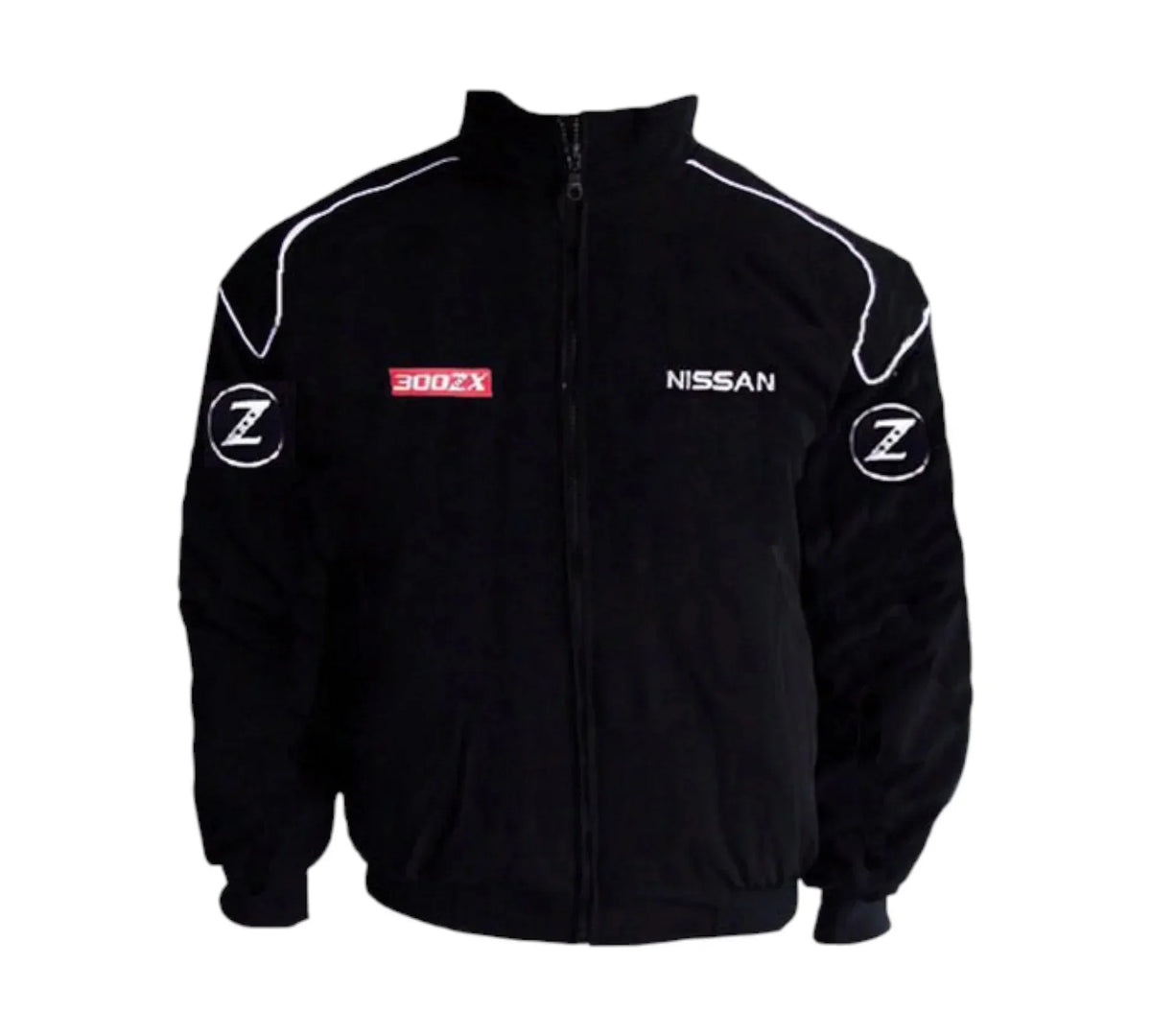 Nissan 300ZX Racing Vintage Jacket Black JDM Motorsport Style 1