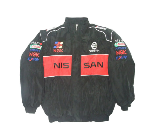 Nissan Racing Vintage Jacket Black Red Premium 1