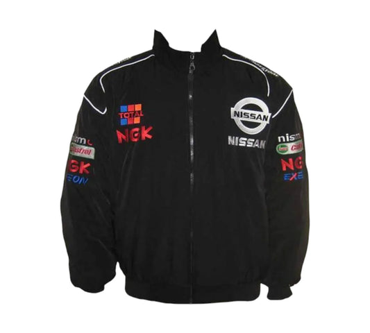 Nissan Total NGK Racing Vintage Jacket Black 1