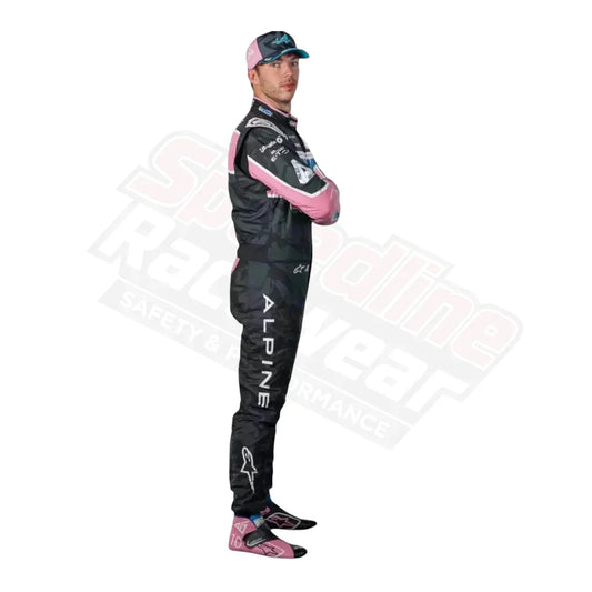Pierre Gasly 2023 BWT Alpine Las Vegas GP Race Suit Front