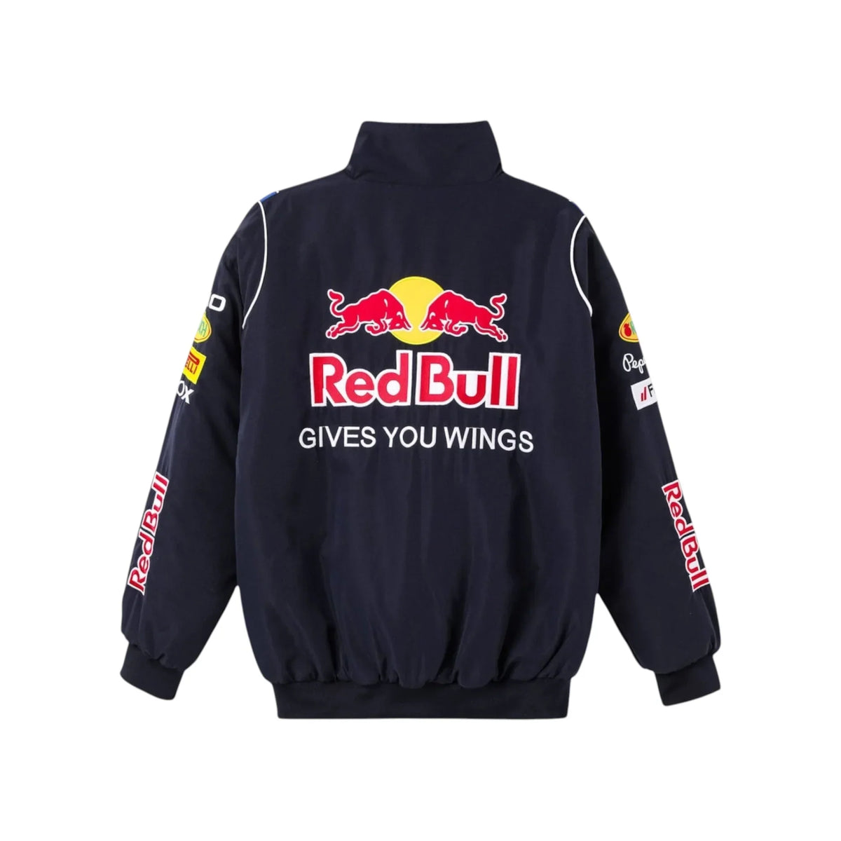 Red Bull F1 Vintage Racing Jacket Retro Team Style