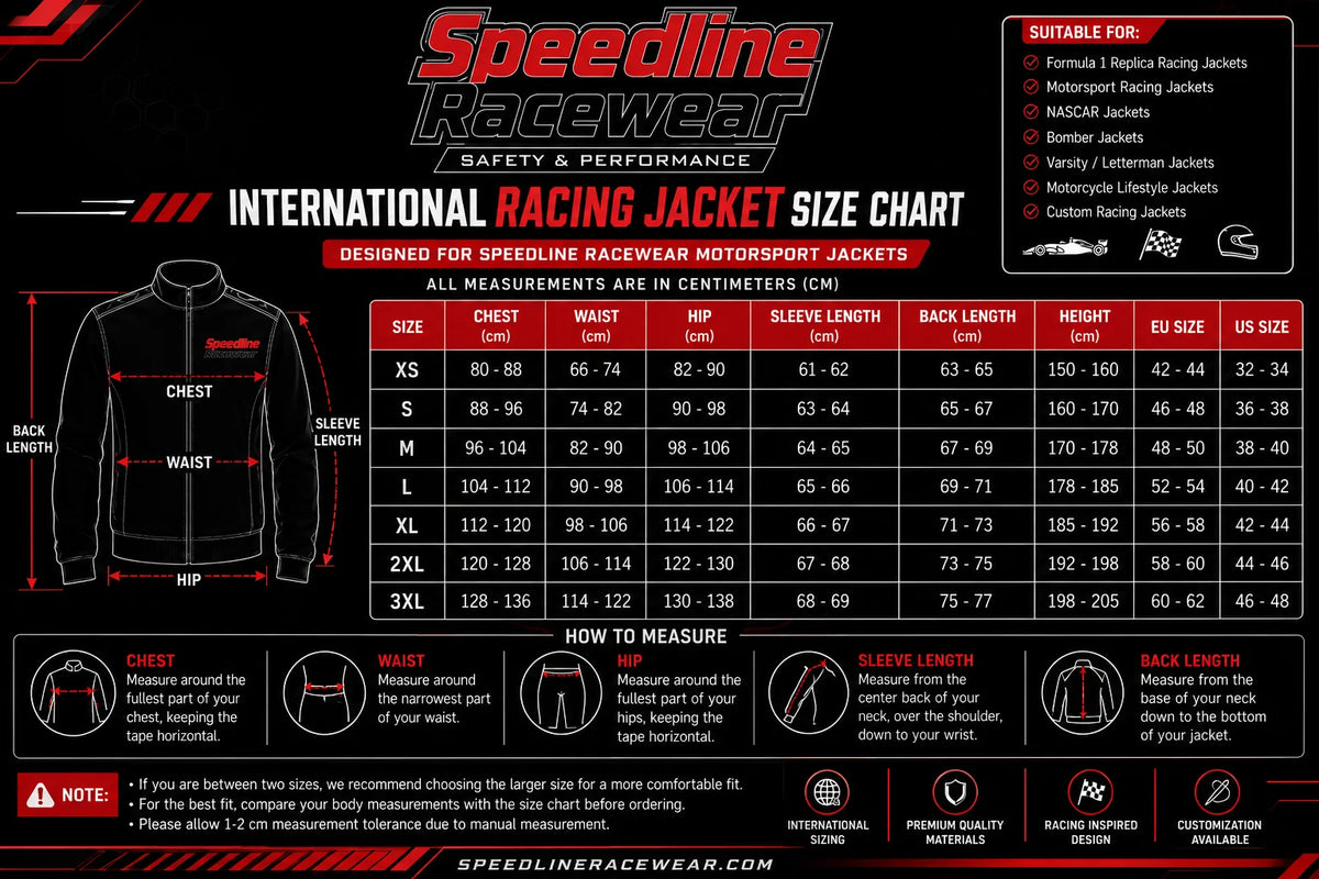 Red Bull F1 Vintage Racing Jacket Retro Team Style SpeedLine Racewear