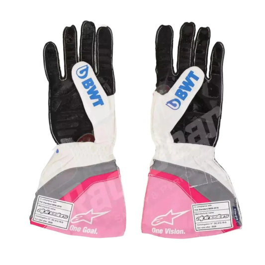 Sergio Pérez 2020 BWT F1 Team Racing Gloves