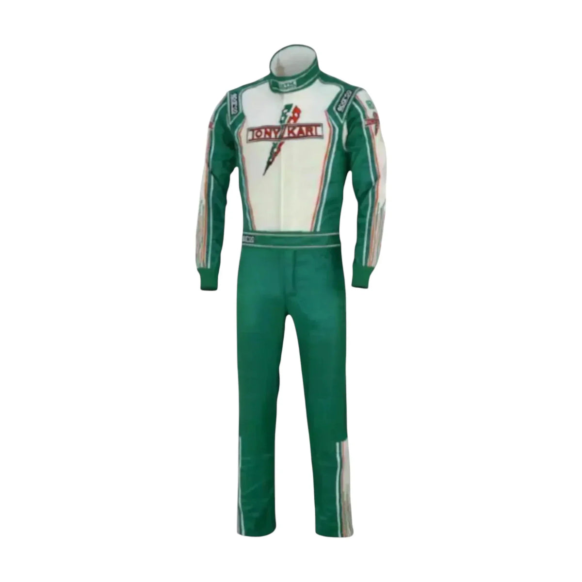 Tony Kart Sparco karting racing suit front view