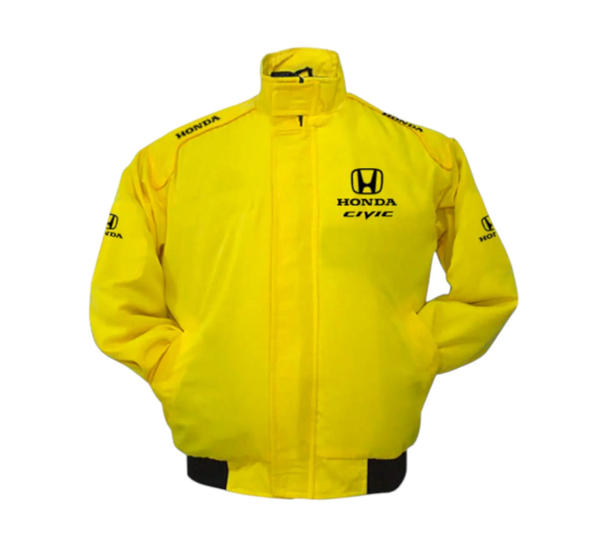 Vintage Honda Civic Racing Jacket – Yellow
