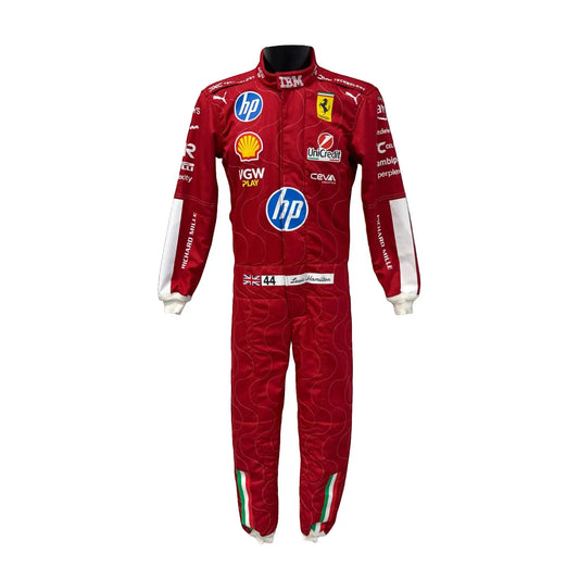 Lewis Hamilton Ferrari HP Las Vegas GP 2025 Race Suit | F1 Racing Suit