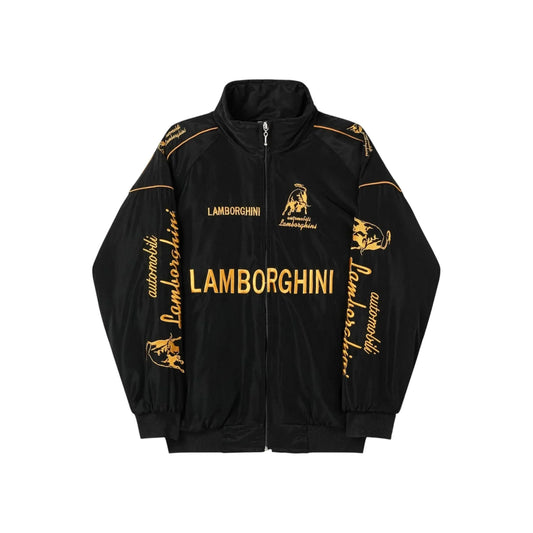 Lamborghini Vintage Racing Jacket Retro F1 Streetwear