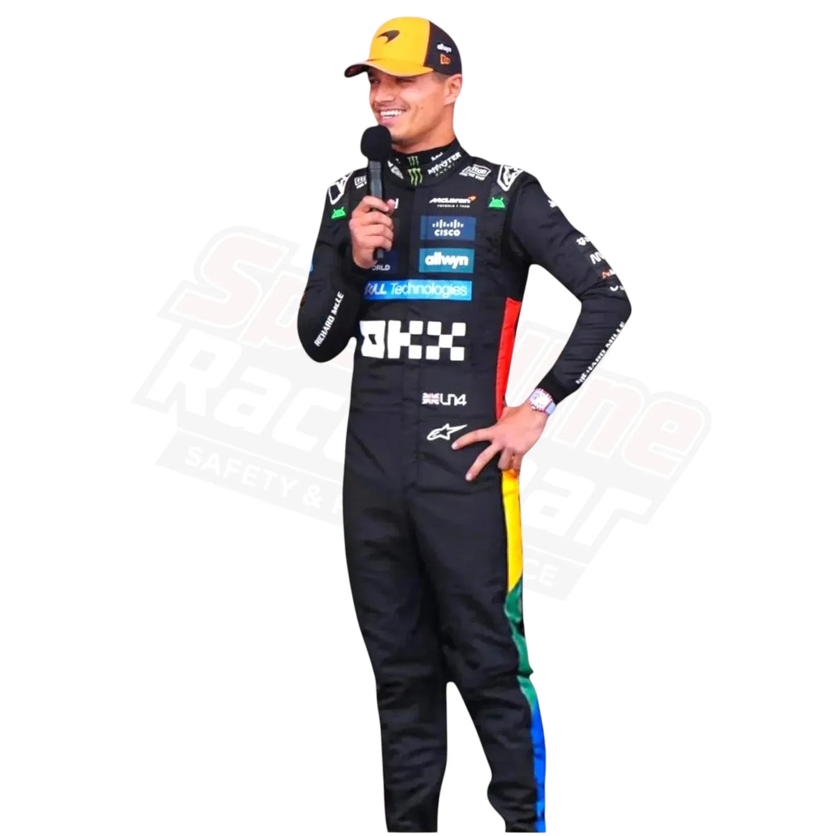 Speedline Racewear Lando Norris 2025 McLaren Suit – Full Display